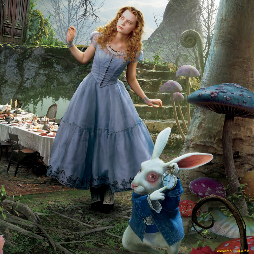 Обои Алиса в стране чудес Кино Фильмы Alice in Wonderland, обои для  рабочего стола, фотографии алиса, стране, чудес, кино, фильмы, alice, in,  wonderland, заяц, в Обои для рабочего стола, скачать обои картинки